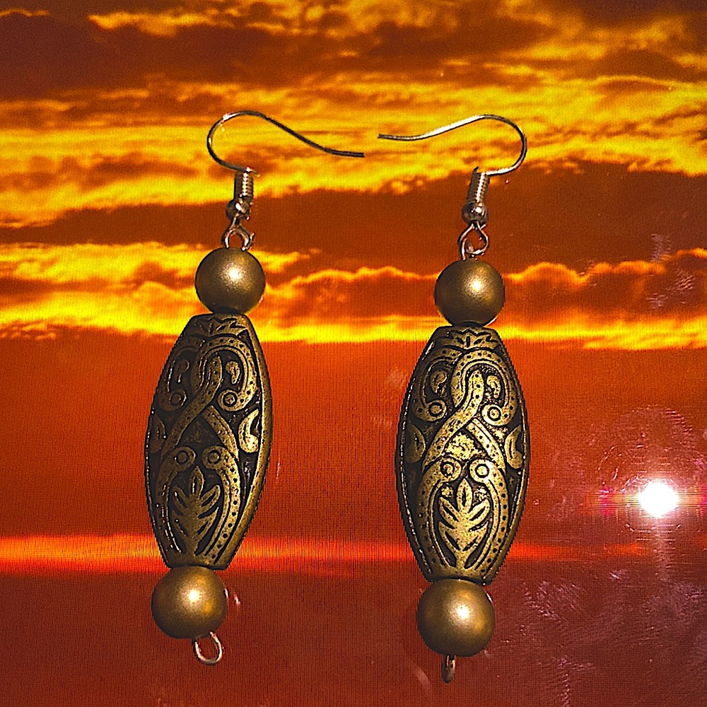 Delicate handmade earrings